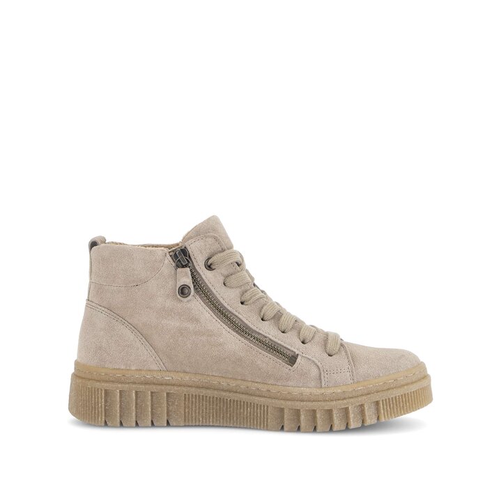 Sneaker high beige #1