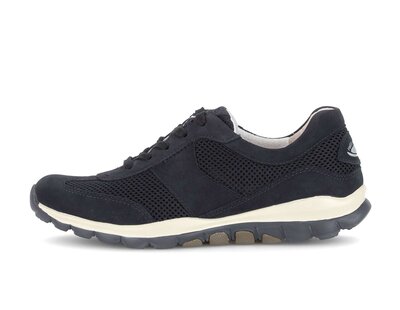 Lage sneaker blauw