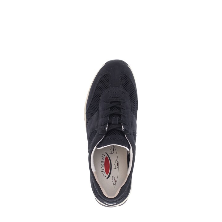 Sneakers basse blu #5