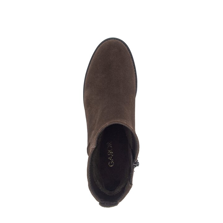 Sportliche Stiefelette braun #5