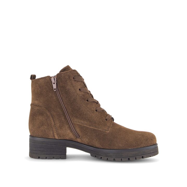 Schnürstiefelette braun #1