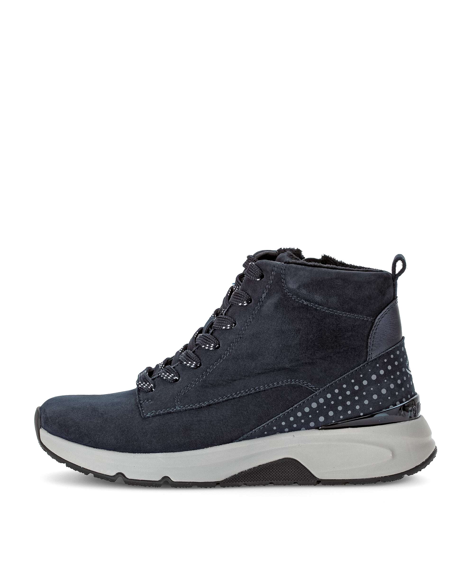 Gabor Bottines Et Boots Bottines Bleues En Cuir Lisse Bleu | France