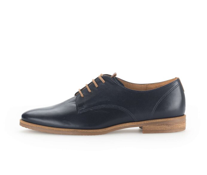 Schnürschuh blau #0