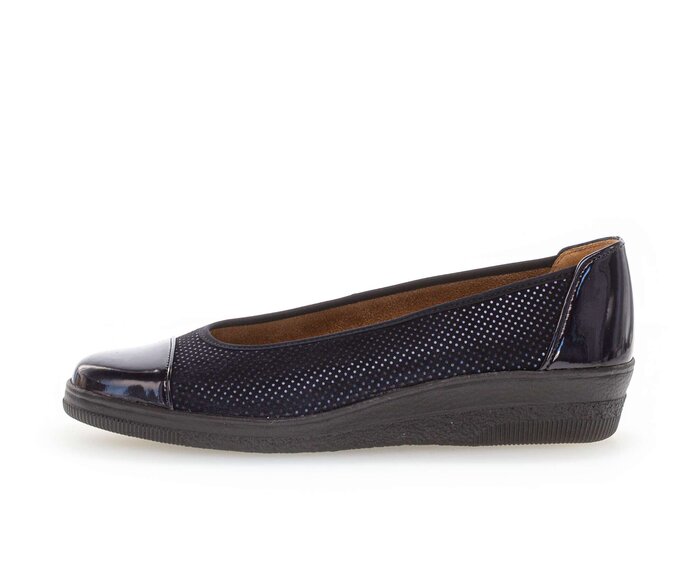 Sportieve ballerina blauw #0