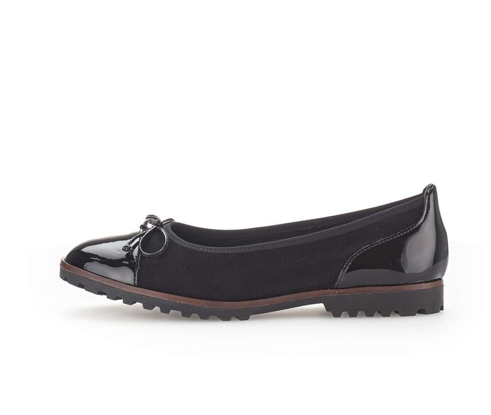 Sportieve ballerina zwart #0