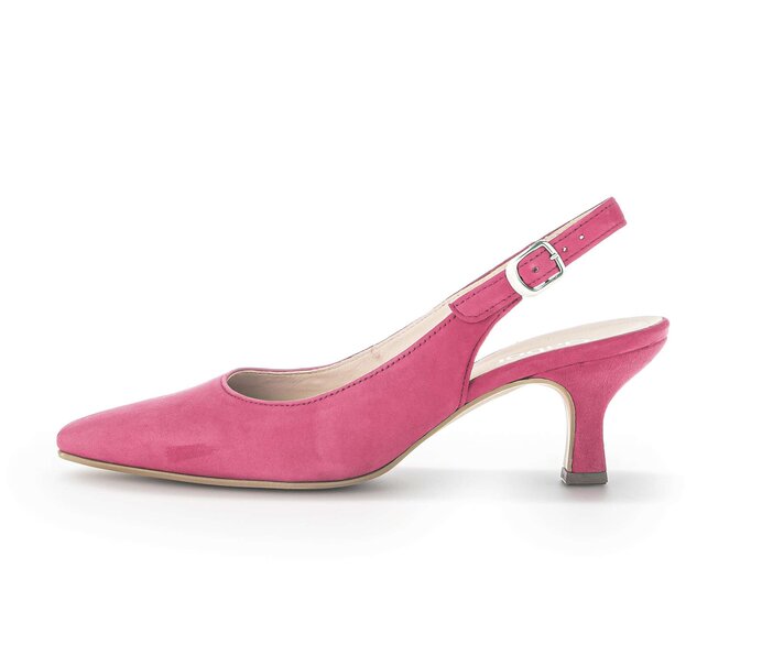 Sling pumps pink sales