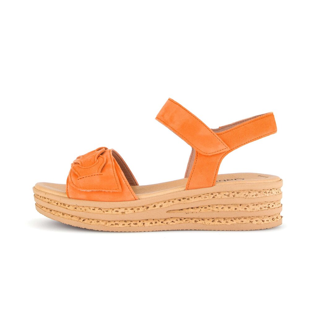 Pius Gabor Plateau Sandale orange