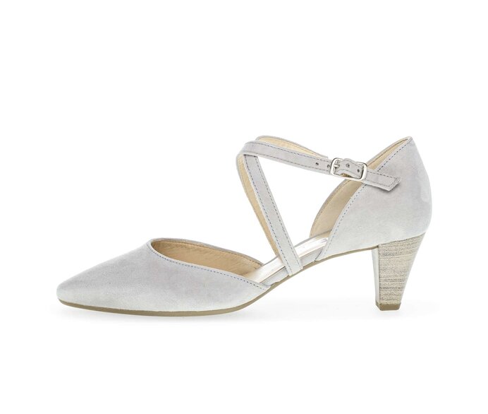Spangenpumps grau #0