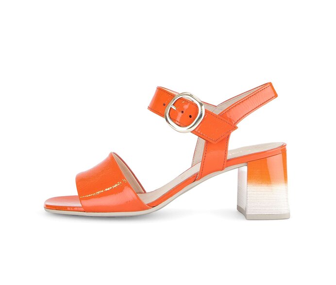 Riemchensandale orange #0