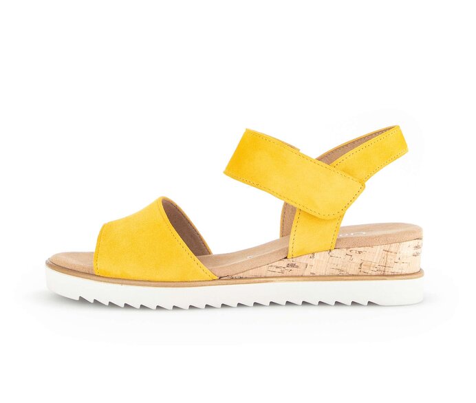 Keilsandalette gelb #0