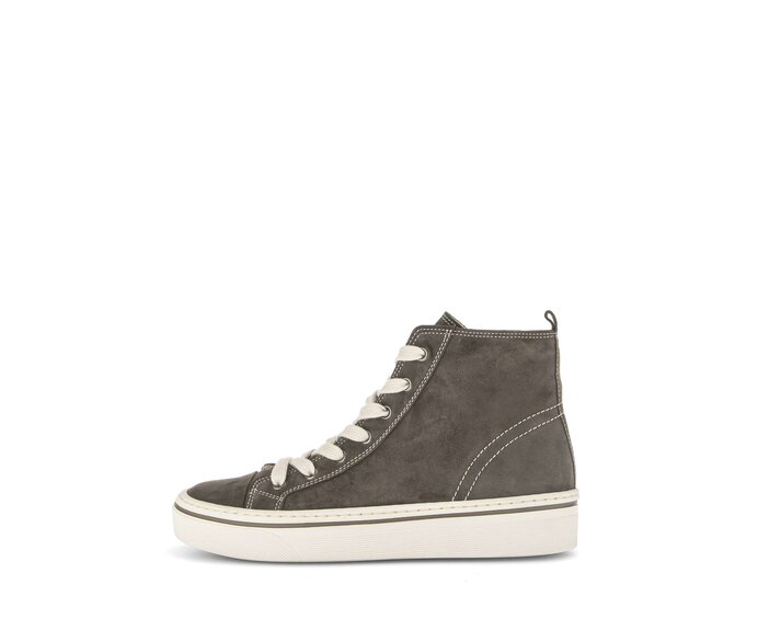 Hoge sneaker bruin #0