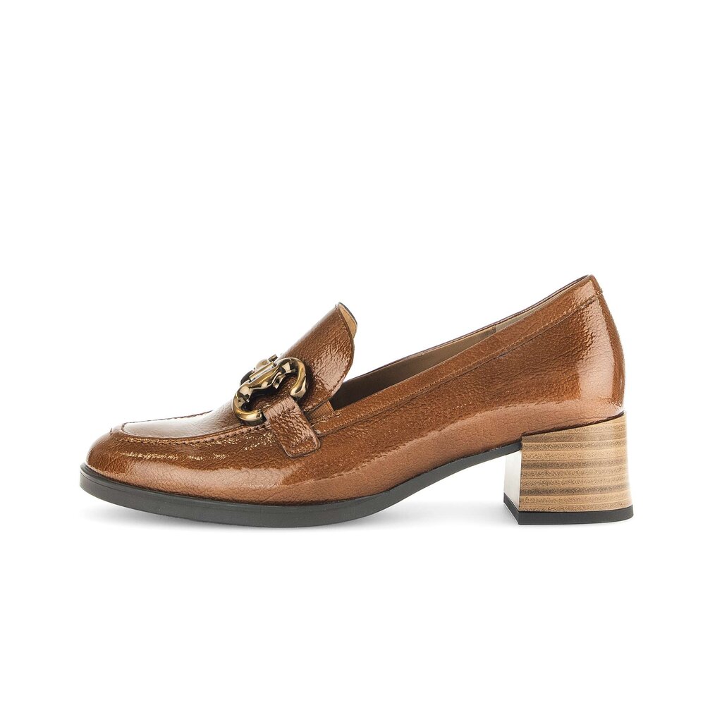 Pius Gabor Hochfrontpumps braun