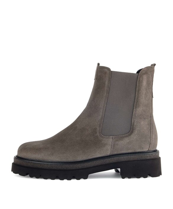 Gabor Damen Chelsea Boots - Bequeme Stiefeletten Mit 3cm Absatz - Leder Decksohle