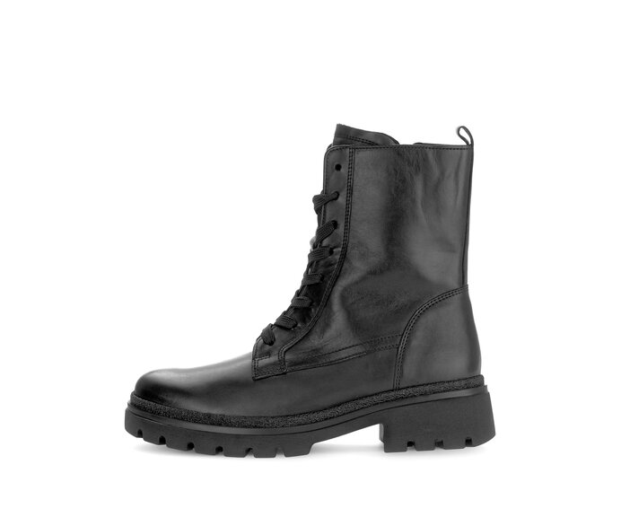 Stivaletto stringato nero #0