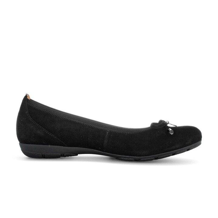 Sportliche Ballerina schwarz #1