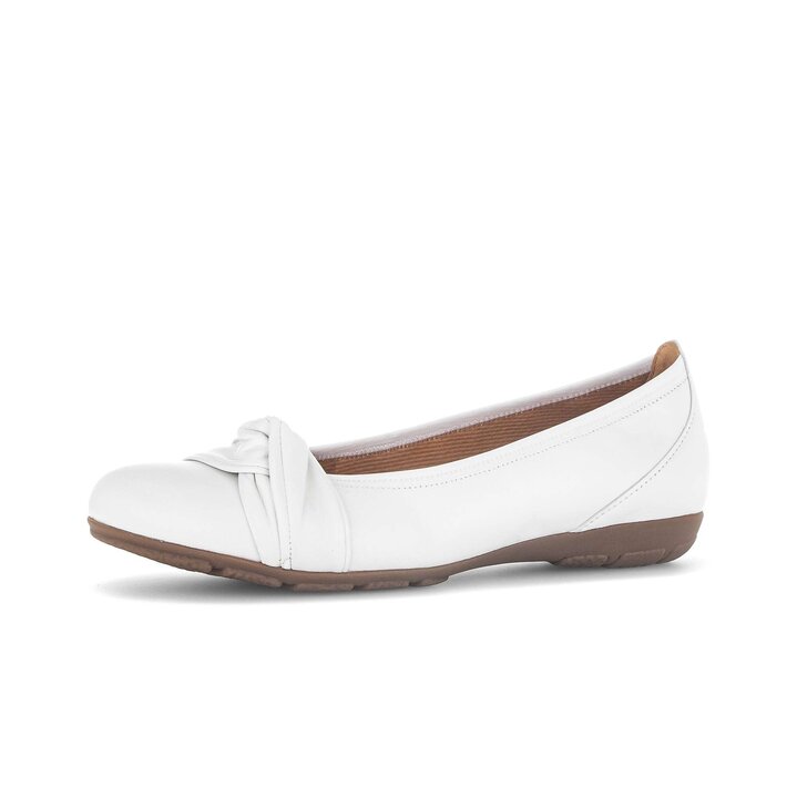 Sportieve ballerina wit #2