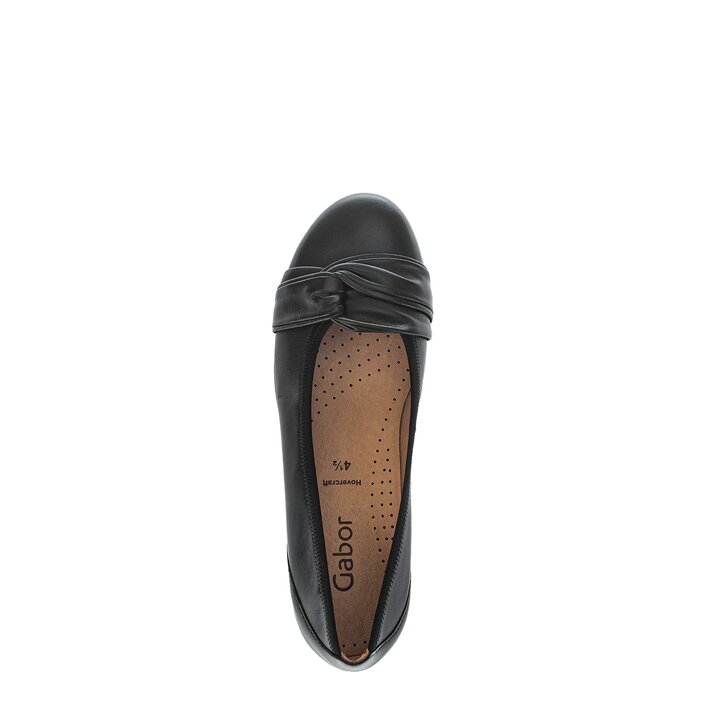 Sportieve ballerina zwart #5