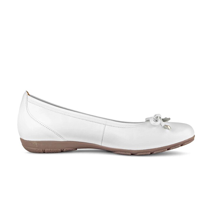 Sportieve ballerina wit #1