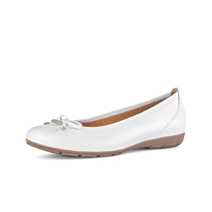 Sportieve ballerina wit #2