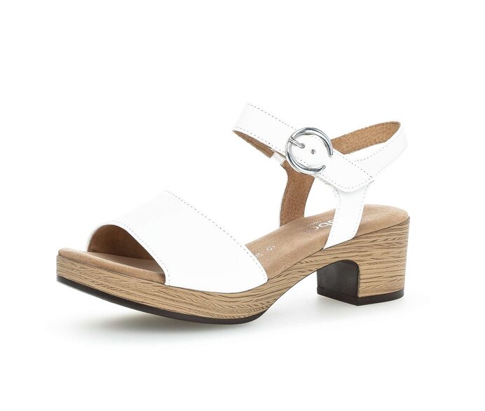 Sandalo con cinturino bianco #2 Sandalo con cinturino bianco #2