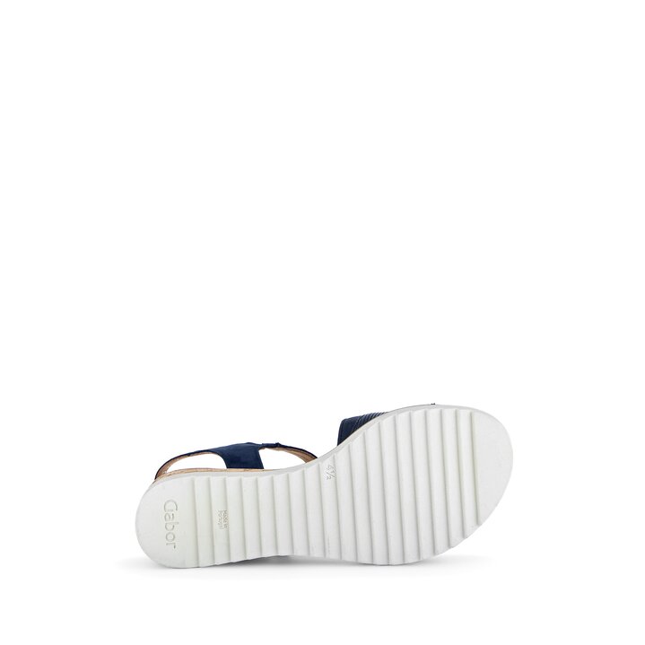 Plateau Sandale blau #4