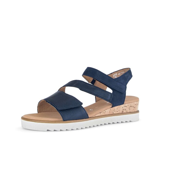 Plateau Sandale blau #2