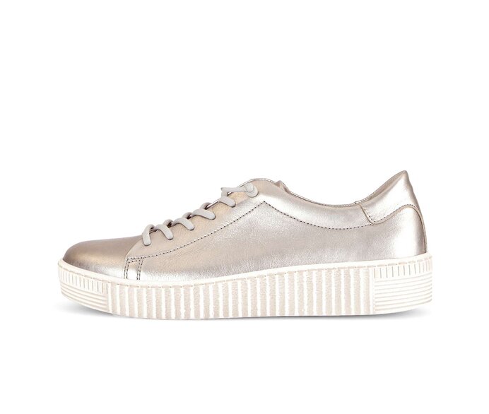 Lage sneaker goud #0