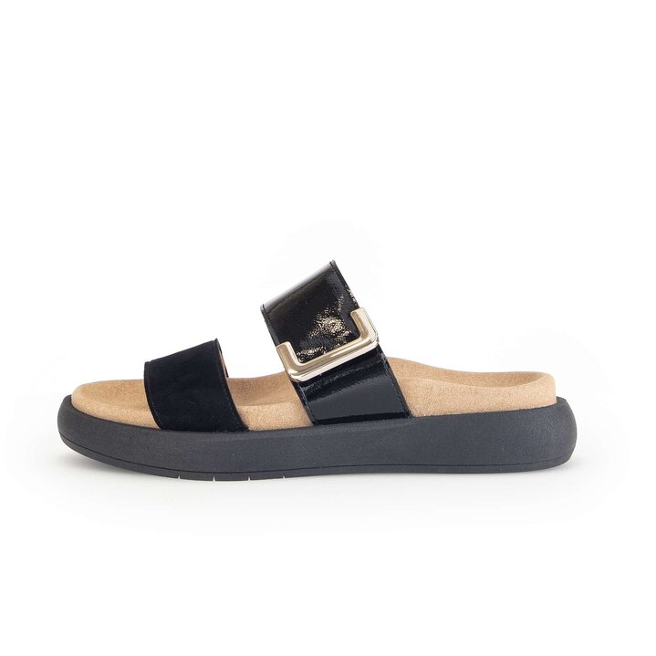 Pantolette schwarz #0