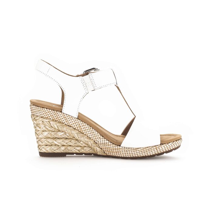 Kilsandaletter vit #1