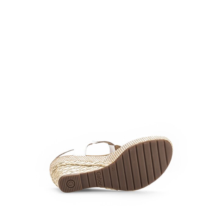 Kilsandaletter vit #4