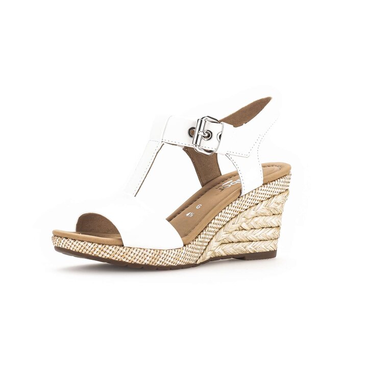 Kilsandaletter vit #2