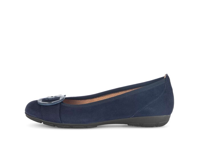 Sportieve ballerina blauw #0