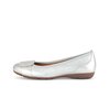 Sportliche Ballerina silber
