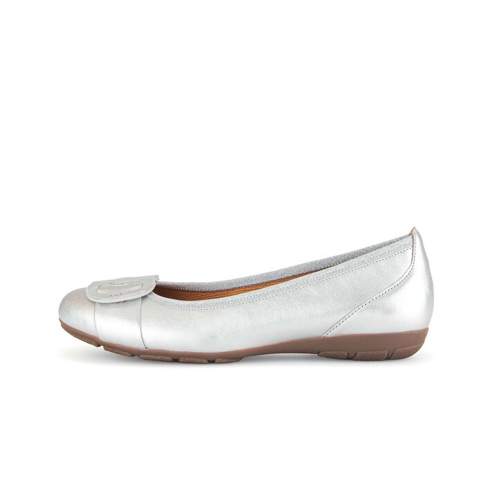 Sportliche Ballerina silber #0