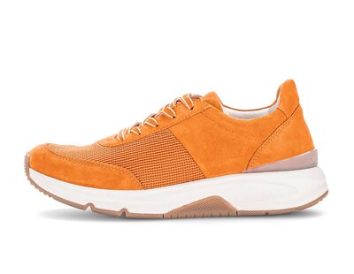 Sneakers basse arancione