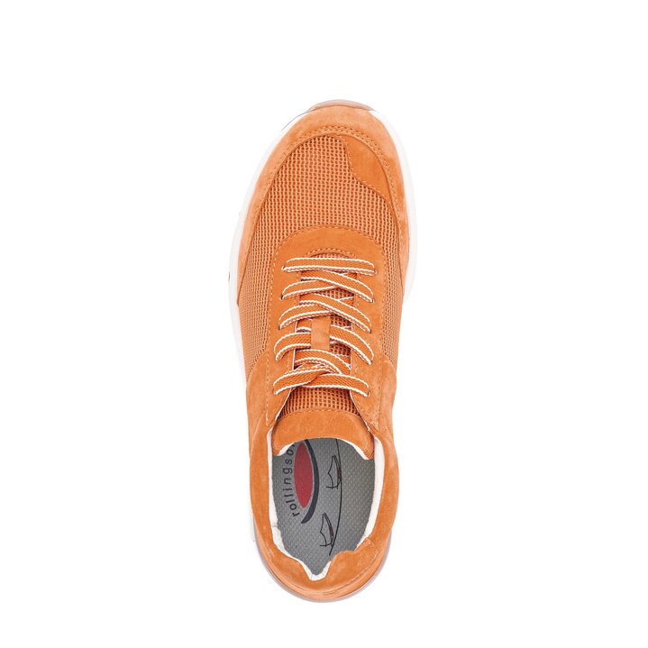 Sneaker low orange #5