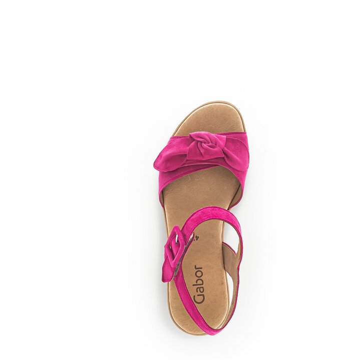 Keilsandalette pink #5