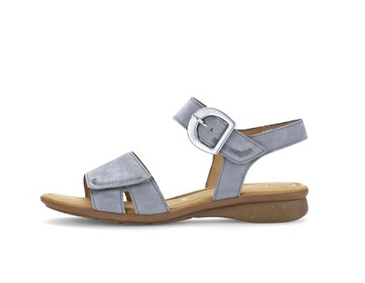 Sandalo con cinturino blu