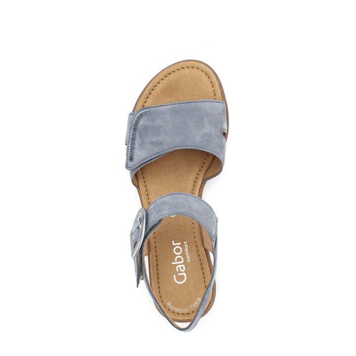 Riemchensandale blau #5