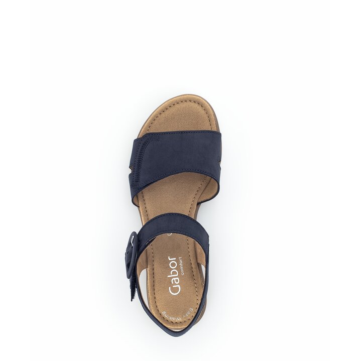 Riemchensandale Blau #5