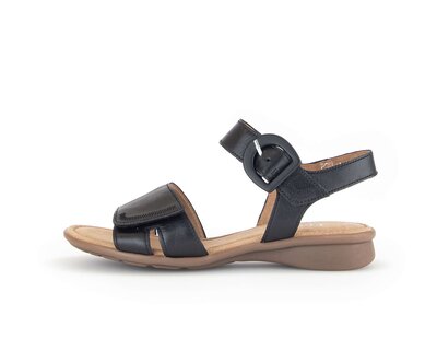 Sandalo con cinturino nero