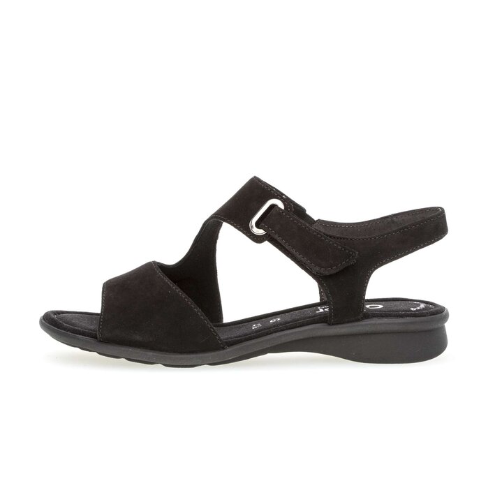 Sandal met riempjes zwart #0