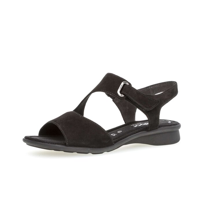 Sandal met riempjes zwart #2