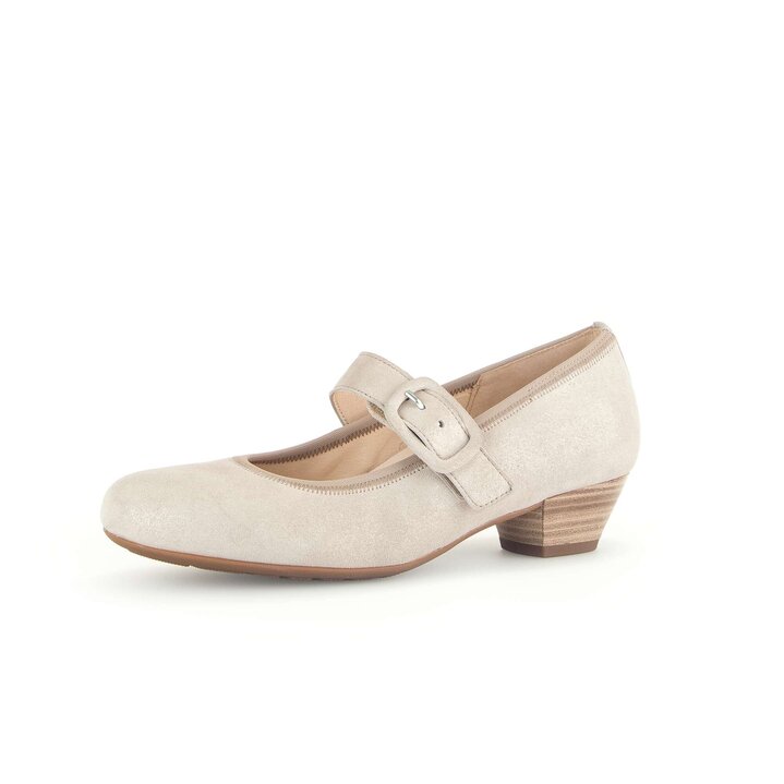Spangenpumps beige #2