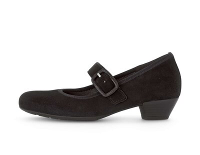 Spangenpumps schwarz