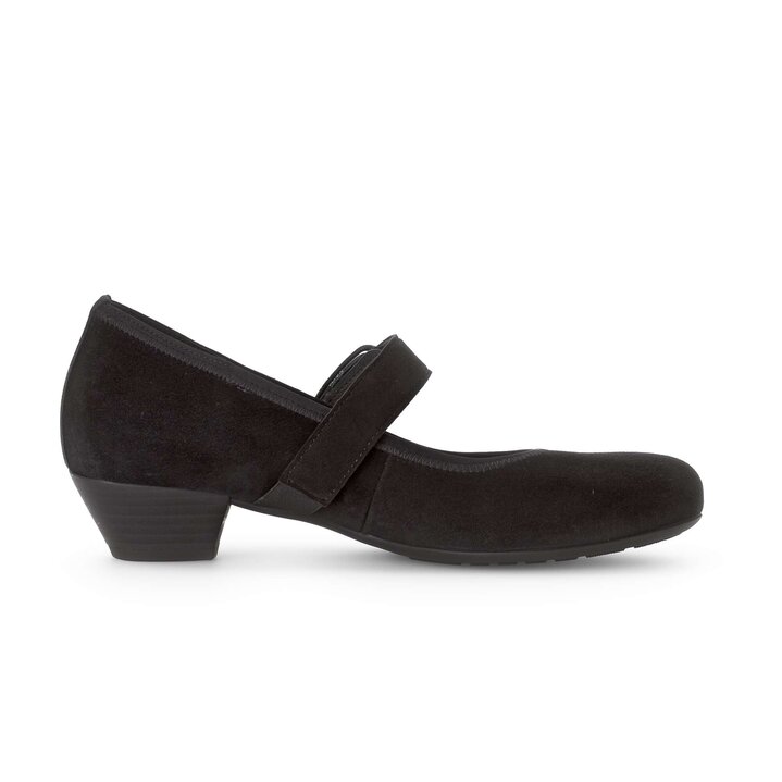 Spangenpumps schwarz #1