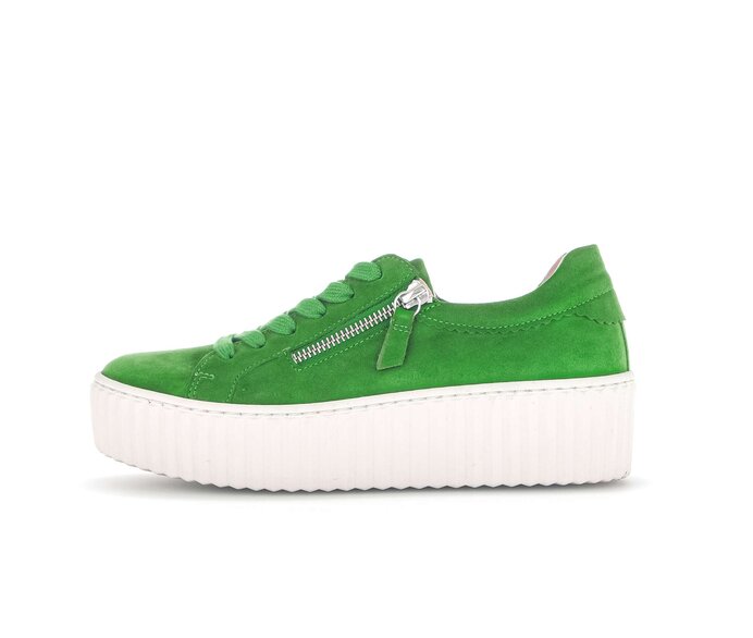 Lage sneaker groen #0