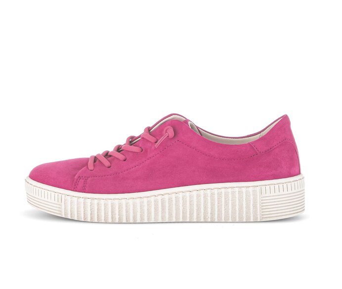 Lage sneaker roze #0