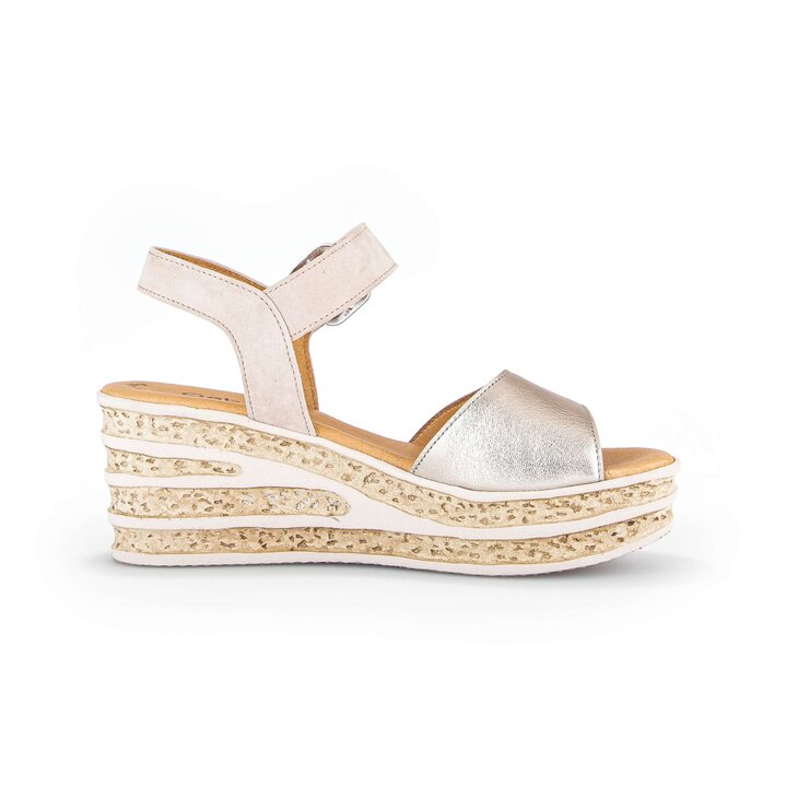 Keilsandalette rosa #1