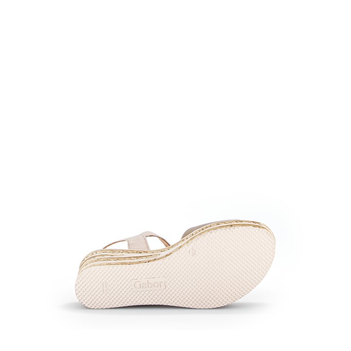 Keilsandalette rosa #4